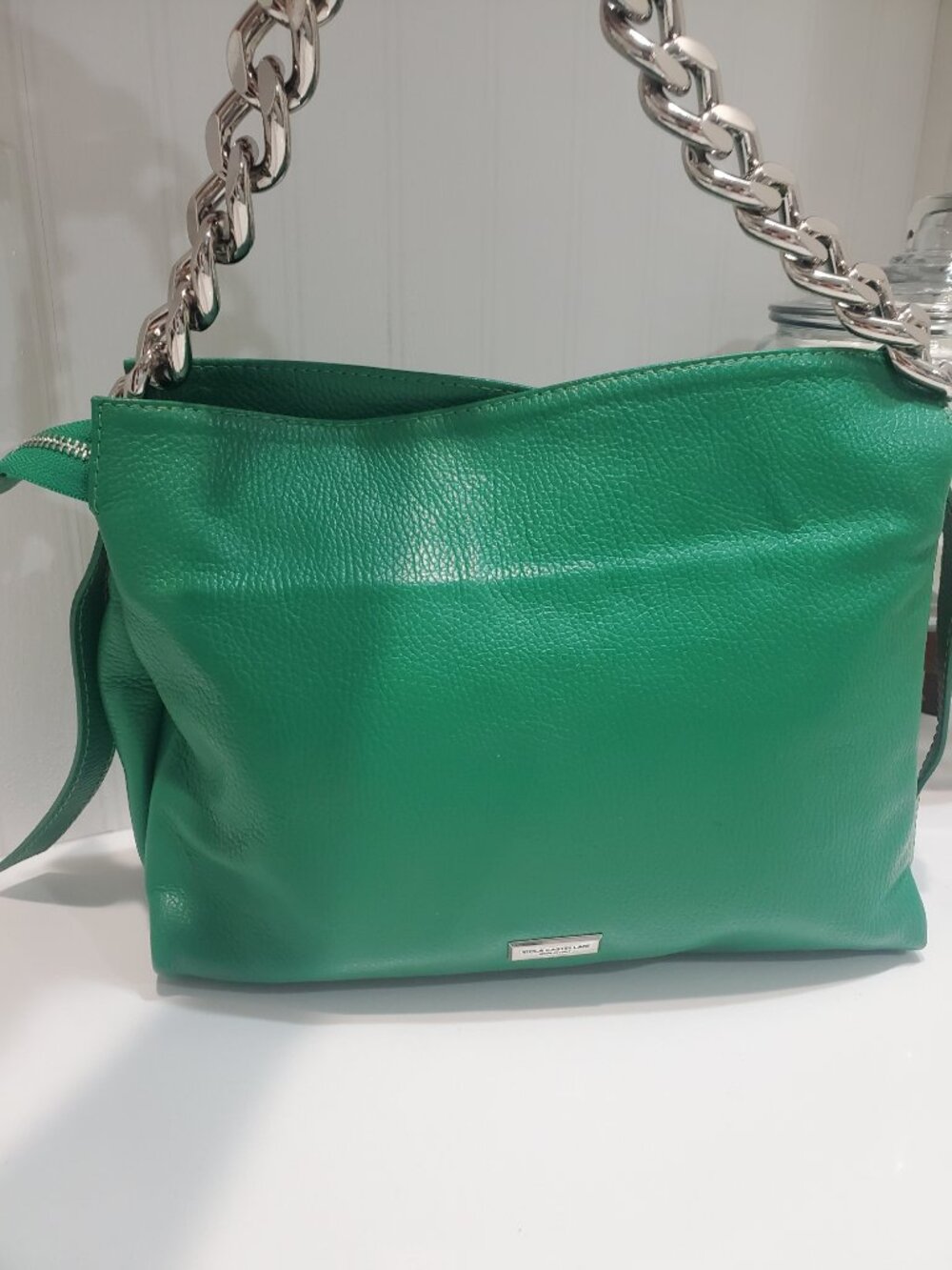 Viola Castellani Leather Handbag